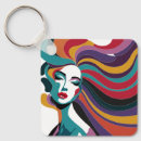 Search for abstract illustration square key rings Colourful