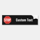 Search for stop signs bumper stickers Traffic
