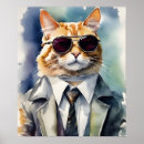 Search for attire posters Cat