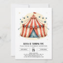 Search for circus tent invitations Whimsical
