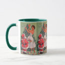 Search for vintage christmas mugs Santa claus