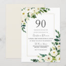 Search for white flowers birthday invitations Floral