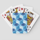 Search for light blue playing cards Blue and white