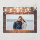 Search for string lights save the dates Rustic