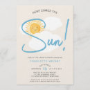 Search for here comes the sun baby boy shower invitations Watercolor