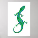 Search for geckos posters Green