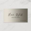 Search for cotton business cards Hair stylist