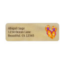 Search for beach flip flops return address labels Cute