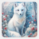 Search for white fox stickers Wildlife