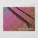 Search for red stripes postcards Black