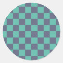 Search for green and blue stickers Retro