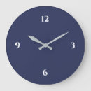 Search for plain blue clocks Trendy