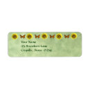 Search for monarch butterfly return address labels Flower