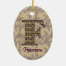 Search for letter f christmas tree decorations Initial