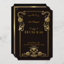 Search for black gold prom invitations Affordable