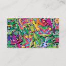 Search for rap business cards Graffiti