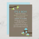 Search for nesting baby boy shower invitations Blue