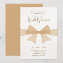 Search for brown bridal shower invitations Classic