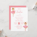 Search for ballerina 1st birthday invitations Tutu