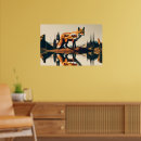 Search for red fox art Forest