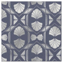 Search for shell pattern fabric Blue