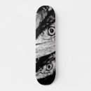 Search for four skateboards Close up