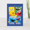 Search for big bird seasonal cards Cookie monster