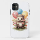 Search for cute hedgehog iphone cases Watercolor