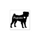 Search for pug rubber stamps Mops