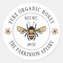 Search for honey bee product labels Yellow