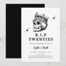 Search for halloween 30th birthday invitations Rip 20s