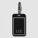 Search for initial luggage tags Modern