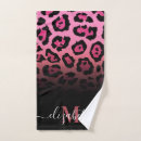 Search for pink leopard bath towels Cute