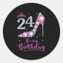 Search for high heel shoe birthday stickers Trendy footwear