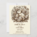 Search for easter bridal shower invitations Rabbit