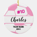 Search for football coach christmas tree decorations Soccer player