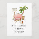 Search for moving announcement postcards Cute