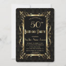 Search for roaring 20s birthday invitations Elegant birthday party