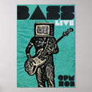 Search for bass guitar art Retro