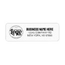 Search for advertisement return address labels Corporate