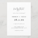 Search for text wedding invitations Black and white