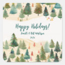 Search for winter woods stickers Watercolor