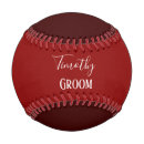 Search for souvenir baseballs Groom