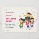 Search for kids musical instruments invitations Cute