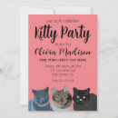 Search for cat lover invitations Kitty