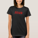 Search for zeus tshirts Costume