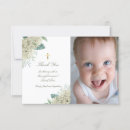 Search for white flowers christening invitations Baptism