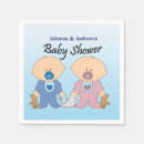 Search for twin baby shower napkins Multiples