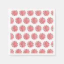 Search for peppermint candy napkins White
