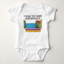 Search for chemistry baby clothes Humour